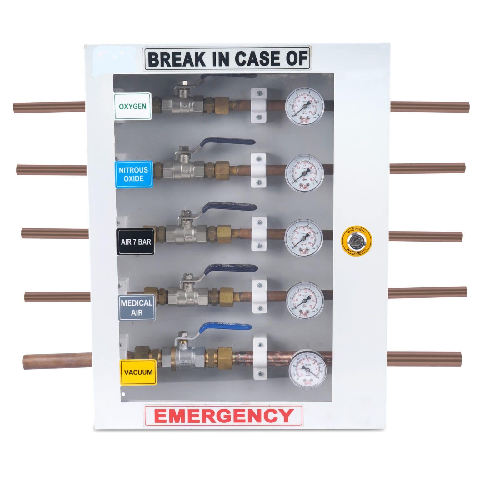 5 Gas Zonal Valve Box