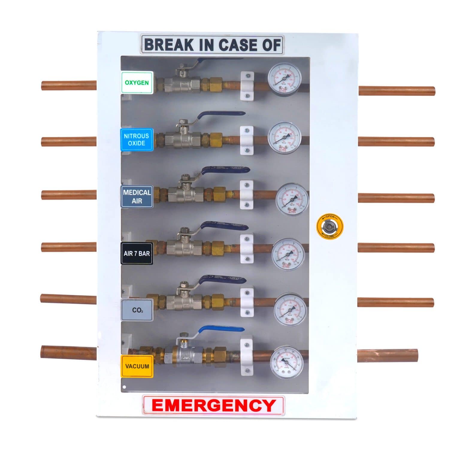 6 Gas Zonal Valve Box