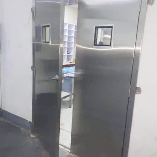 stainless steel doors